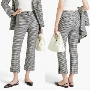NEW Veronica Beard Arte Houndstooth Ankle Pants